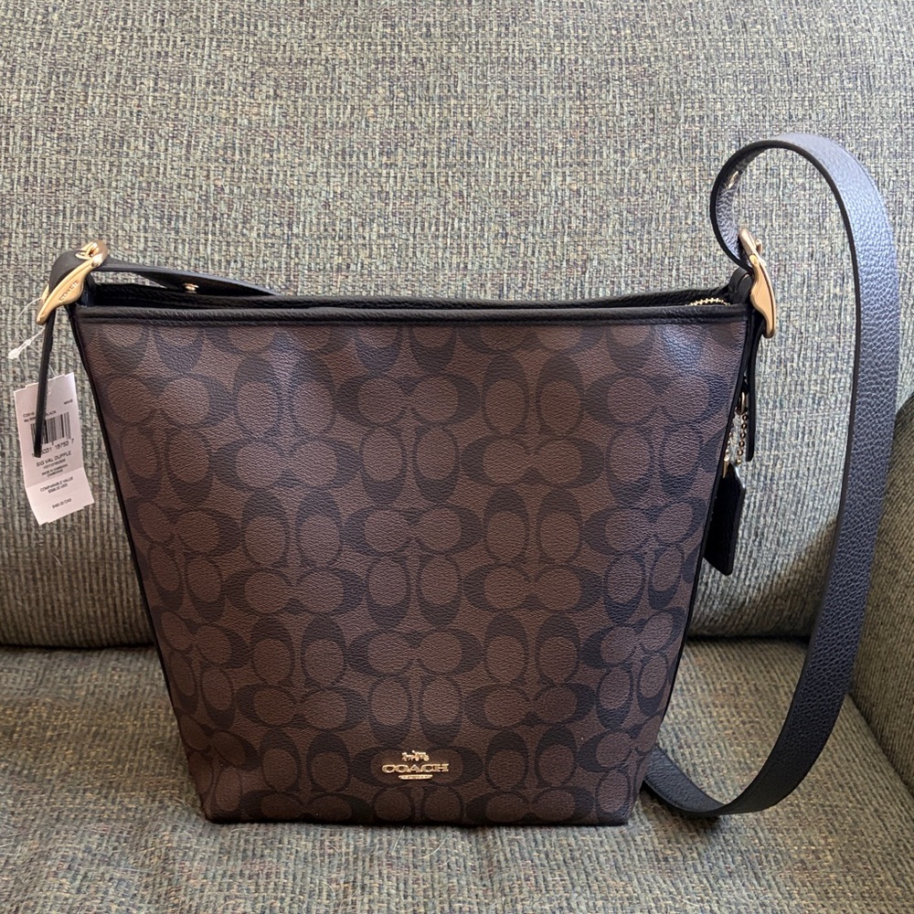 Coach Dark Brown Crossbody Bag